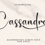 Cassandra Font - Featured Image