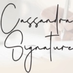 Cassandra Signature Font - Featured Image
