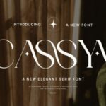 Cassya Font - Featured Image