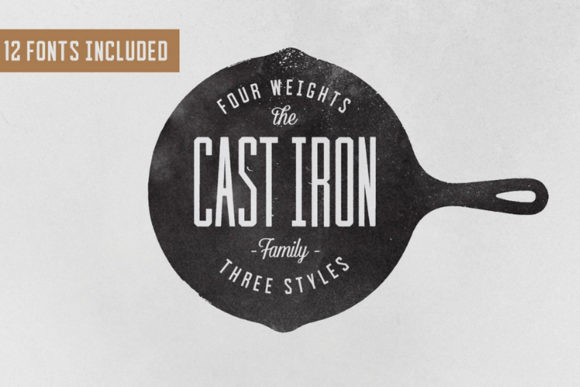Cast Iron Font - Featured Image
