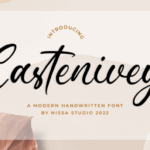 Castenivey Font - Featured Image