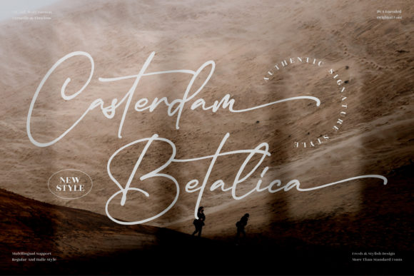 Casterdam Baletica Font - Featured Image