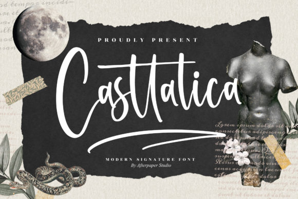 Casttalica Font - Featured Image