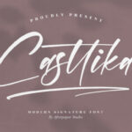 Casttika Font - Featured Image