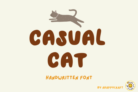 Casual Cat Font - Featured Image