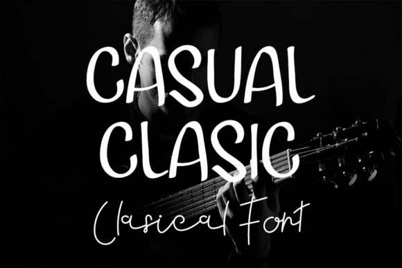 Casual Clasic Font - Featured Image