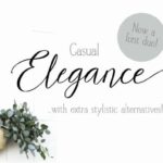 Casual Elegance Font - Featured Image