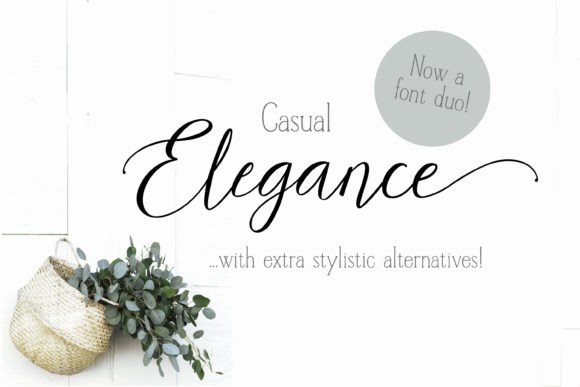 Casual Elegance Font - Featured Image