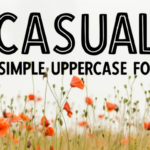 Casual Font - Featured Image