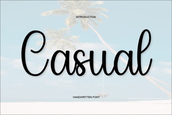 Casual Font - Featured Image
