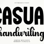 Casual Handwriting Font - Featured Image