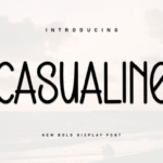 Casualine Font - Featured Image