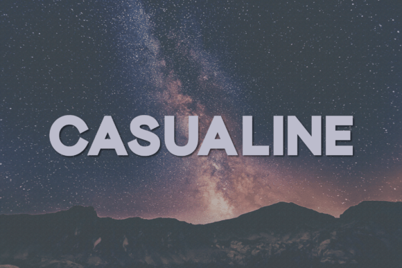 Casualine Font - Featured Image