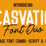 Casvatio Duo Font - Featured Image
