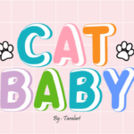 Cat Baby Font - Featured Image