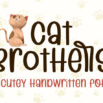 Cat Brothers Font - Featured Image