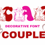 Cat Couple Font - Featured Image