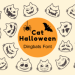 Cat Halloween Font - Featured Image