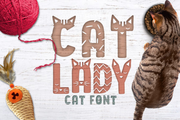 Cat Lady Font - Featured Image