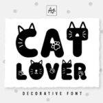 Cat Lover Font - Featured Image