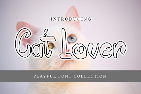 Cat Lover Font - Featured Image