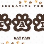 Cat Paw Font - Featured Image