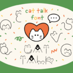 Cat Talk Font - Featured Image