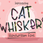 Cat Whiskers Font - Featured Image