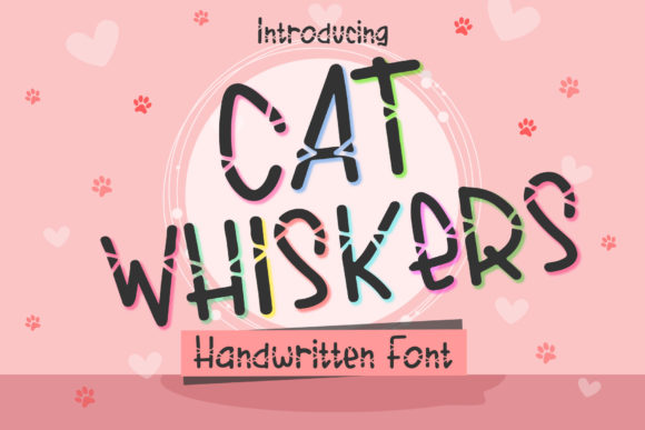 Cat Whiskers Font - Featured Image