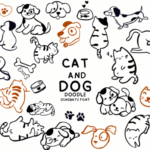 Cat and Dog Doodle Font - Featured Image