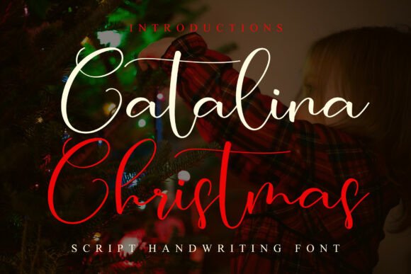 Catalina Christmas Font - Featured Image