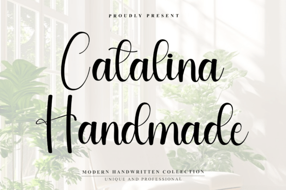 Catalina Handmade Font - Featured Image