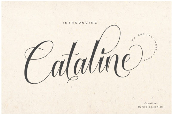 Cataline Script Font - Featured Image
