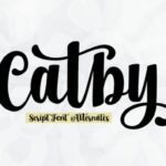Catby Font - Featured Image