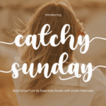 Catchy Sunday Font - Featured Image