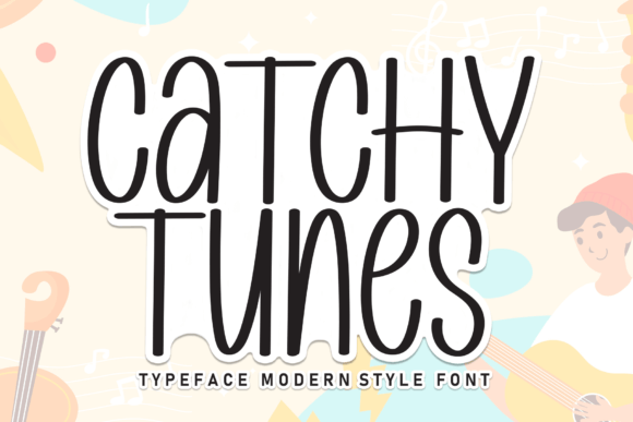 Catchy Tunes Font - Featured Image