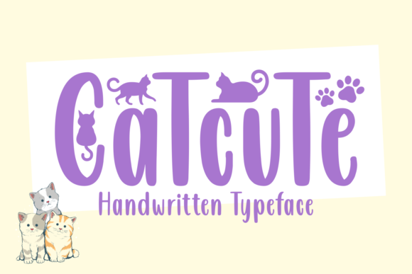 Catcute Font - Featured Image