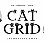 Catgrid Font - Featured Image