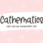 Cathematics Font - Featured Image