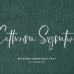 Catherina Signature Font - Featured Image