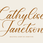 Cathylise Janetson Font - Featured Image
