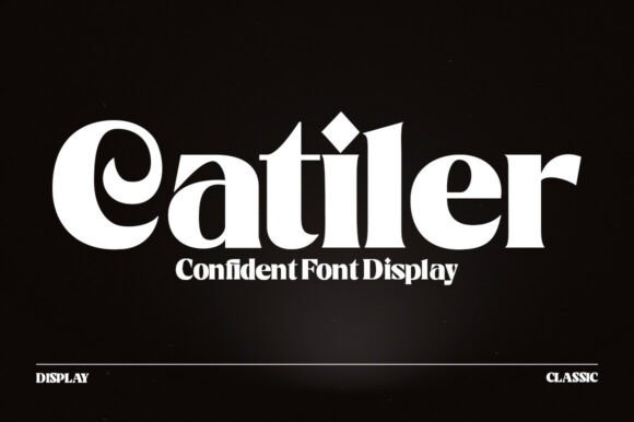 Catiler Font - Featured Image