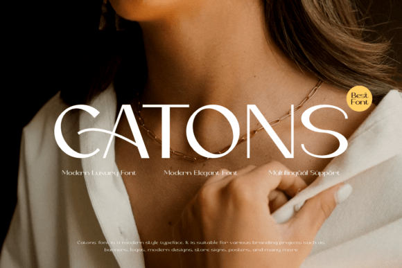 Catons Font - Featured Image