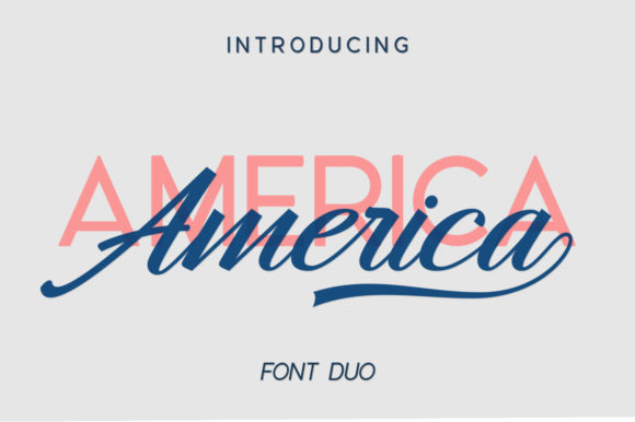 Hangberd America Duo Font - Featured Image